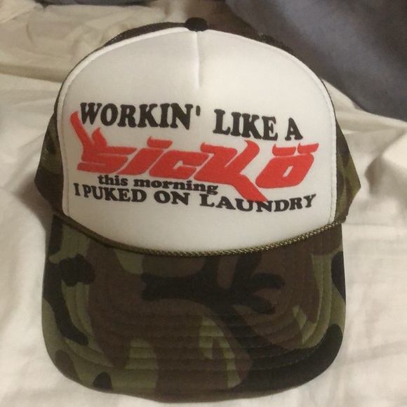 3 Sicko Trucker hats. You can buy 1 of all 3 just let me know. - Picture 5 of 6